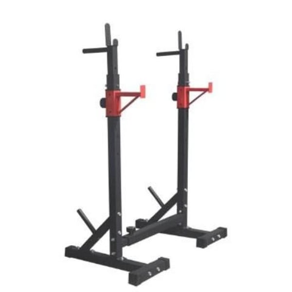 FitNord benkpress- og knebøy-stativ med justerbar bredde