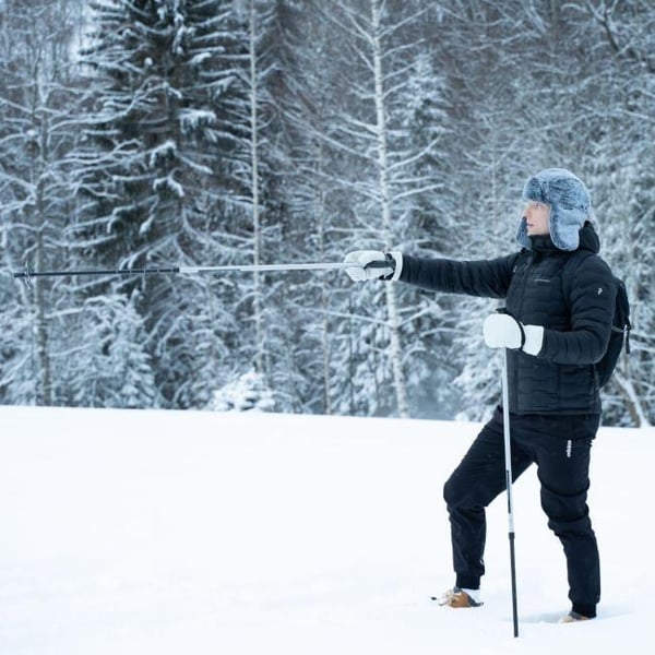 Nortrek teleskopsstaver, justerbare 120–160 cm