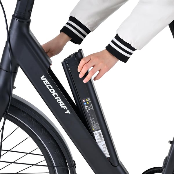 Vecocraft LUNA 2.0 Elsykkel 360 Wh, svart