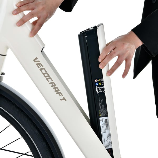 Vecocraft LUNA 2.0 Elsykkel 360 Wh, hvit