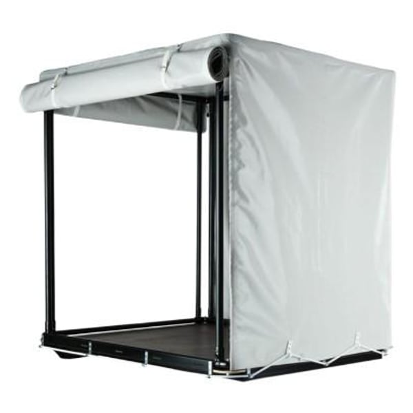Tarpaulin-Structure Work ca. 1300 x 1000 x 1200 mm (LxWxH)
