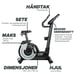 FitNord Cyclo 1000 Ergometersykkel 5