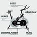 FitNord Racer 100 Spinningsykkel 3