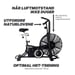 FitNord Invader 1000 Airbike Luftmotstandssykkel G2 6