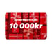 Gavekort 10000 kr 1