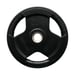 Vektplate 20 kg, FitNord Tri-Grip Svart G2