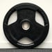 Vektskive 25 kg, FitNord Tri-Grip Svart G2