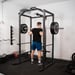 FitNord Power Rack 500 med øvre og nedre dragstasjon