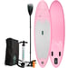 FitNord Aqua 300 SUP-brettsett, rosa