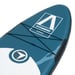 FitNord Aqua 330 SUP-brettsett, G2 KEMI (hvit-svart), med glassfiberåre