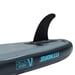 FitNord Aqua Lite SUP-brettsett, G2 Åbo (svart-turkis), med aluminiumsåre