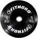 FitNord Vektskive Bumper Black 5 kg