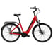 FitNord Classic 500 Elsykkel 2024, rød (630 Wh batteri/80 Nm)