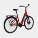 FitNord Classic 500 Elsykkel 2024, rød (630 Wh batteri/80 Nm)