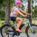 FitNord Ava Jr Elsykkel, hvit (360 Wh batteri)