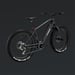 FitNord Rumble 500 Elfatbike 2024, svart (720 Wh batteri/80 Nm)