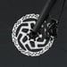 FitNord Rumble 500 Elfatbike 2024, svart (720 Wh batteri/80 Nm)