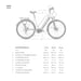 FitNord Ava 500 Elsykkel 2024, svart (612 Wh batteri/80 Nm)