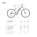FitNord Ranger 200 Terrengelsykkel 2024, svart (540 Wh batteri/45 Nm)