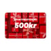 Gavekort 500 kr