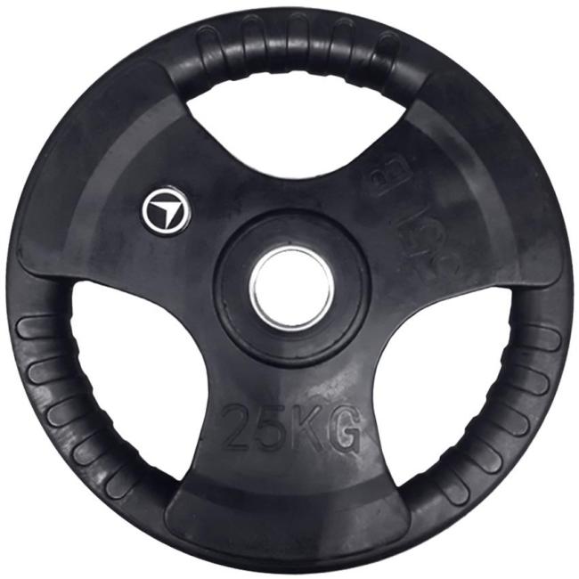Vektplate 25 kg, FitNord Tri Grip