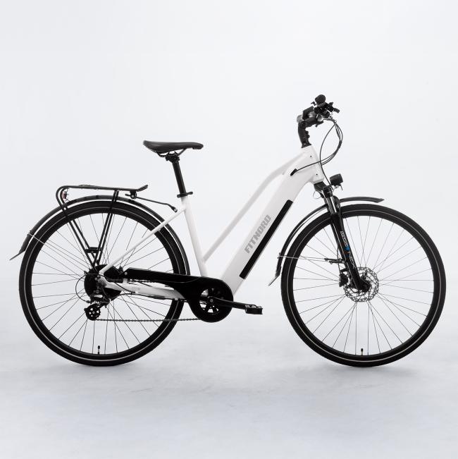 FitNord Ava 300 Elsykkel G2, hvit