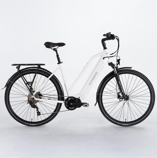 FitNord Ava 500 G2 Elektrisk sykkel, hvit