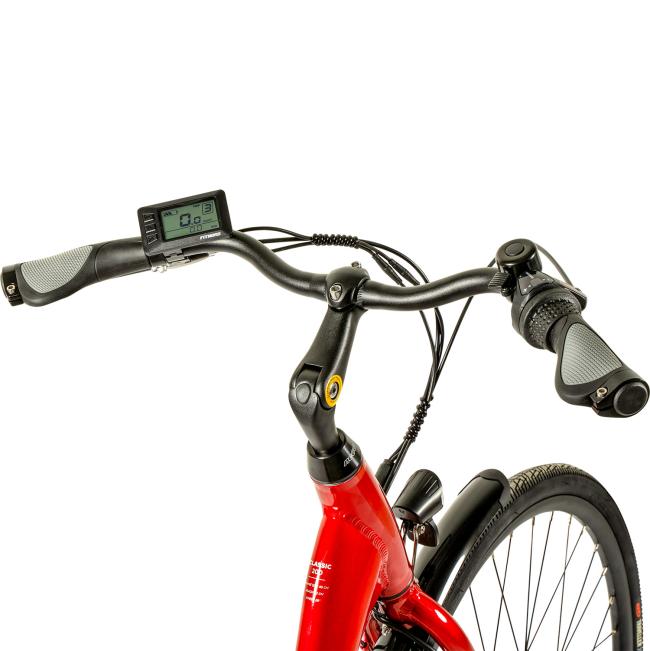 Fitnord Classic 200 elsykkel, rød (540Wh batteri)