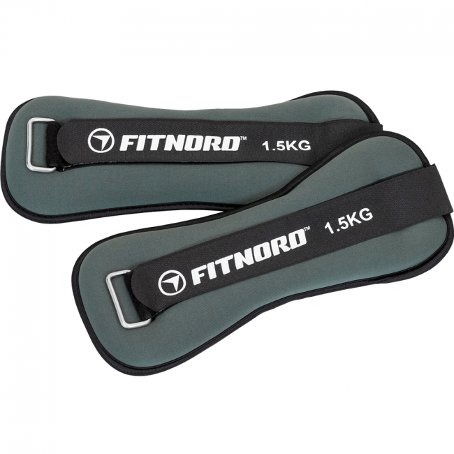 FitNord Ankel- og håndleddsvekter 2 x 1,5 kg