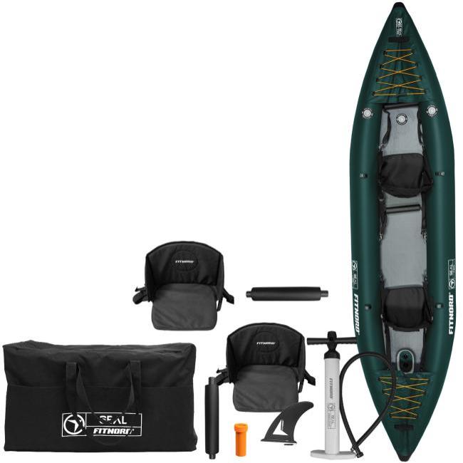 FitNord Seal Two Kajakk, mørkegrønn G2