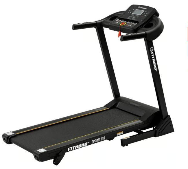 FitNord Sprint 100 Løpebånd *SMØREFRI*