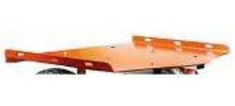 Aluminium-platform orange (RAL2004) 760x690 mm (l x w) Discontinued items, only while stocks last